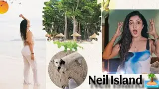 Exploring Havelock 🏝 | Travelling Neil island 😍 | Best Sunset Ever 🧿 | Room tour🥰 | Reshmi jaiswal |