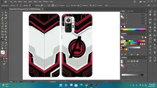 Design Custom Mobile Cover in adobe illustrator | adobe illustrator tutorial |graphic designing