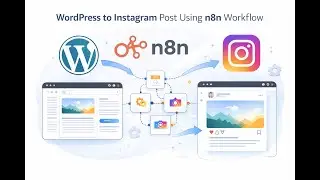 Automatically Post WordPress Content to Instagram Using n8n
