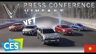 [8K] FULL Vinfast Press Conference at CES 2022 - American Debut, EV, VF7 + MORE!