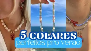 Colares para usar no Ver&atilde;o! #acessoriosfemininos #colares #verao2026 #tendencia #modafeminina #praia