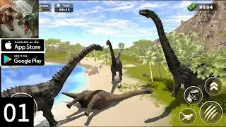 Dino Clash Primal Beasts Game || First-Gameplay Walkthrough || (Android And iOS)