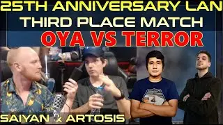 25th Anniversary LAN - Third place match - OyA vs TerrOr - Casted by Artosis & Saiyan