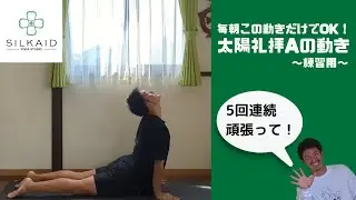 太陽礼拝Aの動き～練習用～