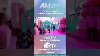 Big Announcement: The American Dream TV will soon air on HGTV this Spring! #adtv #americandreamtv