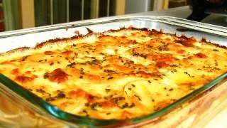 Рецепт сырного запеченного картофеля