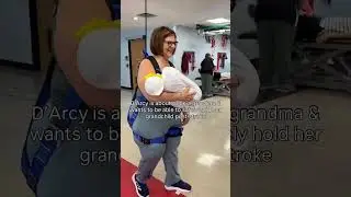 👶 Grandma in training with Solo-Step! 💪❤️  #solostep