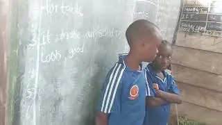 Primary School Children Counting Their Votes After an Intense Campaign for Leadership Positions.