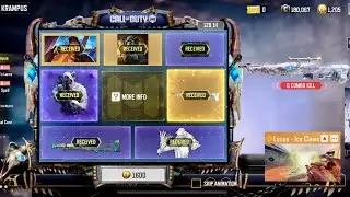 Buying New Legendary Locus - Icy Claws & Dropping intense SNIPING Clips in CODM | KRAMPUS Lucky Draw