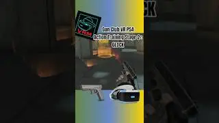 Gun Club VR PS4 Action Training Stage 2 with Glock #psvr #vr #gaming #shootinggames #virtualreality