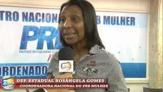 PRB MULHER - IV ENCONTRO NACIONAL - ROSANGELA GOMES - TvPrefeito.com