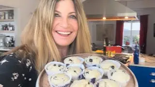 Low Sugar Blueberry Muffins Recipe | Sugar Free Muffins
