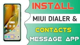How To Install Miui Dialer No Root | How To Install Miui Message No Root | Install Miui Dialer