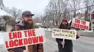 Highlight 47:08 - 52:08 from ANTI-LOCKDOWN PEACEFUL ASSEMBLY! #1ACOMMUNITY FREEKEENE.COM