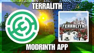 How To Download And Install Terralith On Modrinth App For Minecraft 1.21.7