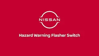 2026 Nissan Rogue - Hazard Warning Flasher Switch