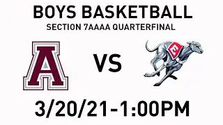 Boys Basketball Section 7AAAA Quarterfinal Duluth East vs Anoka
