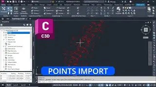 Road Design in Civil 3D - Part 3: Importing Survey Points
