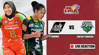 🔴 PERTAMINA ENDURO vs GRESIK PHONKSA PLUS, PROLIGA 2026 LIVE REACTION