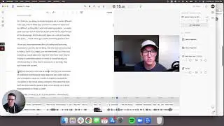 How I use the comments feature in Descript to help with podcast editing