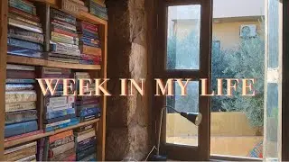 A Week In My Life:  Event | Bookstore  | Studying - يوميات: مكتبة | رواية قصص | محاضرات