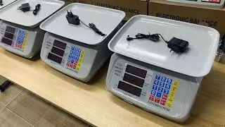 C&acirc;n điện tử t&iacute;nh tiền chống nước 30kg H899 | Hướng dẫn sử dụng . 0868318787