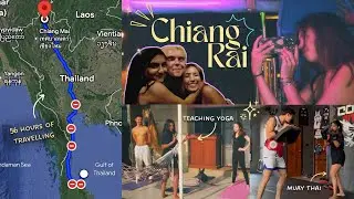 Koh Phangan to Chiang Rai | Made in Thailand-ep:3 | Hostel diaries, Muay thai & Karaoke nights.