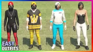 Top 4 Best Easy To Make Female (RNG) Tryhard Outfits #3 (GTA Online)