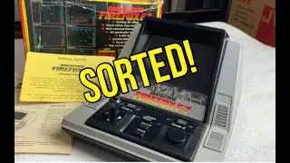 Grandstand Firefox F-7 Repair. Vintage Electronic Game Repair 1980's Retro