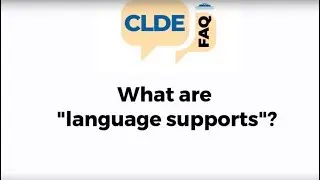 What Are Language Supports?