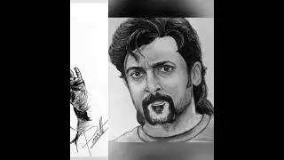 Drawing Skatch of Actor Suriya in RETRO Movie🔥