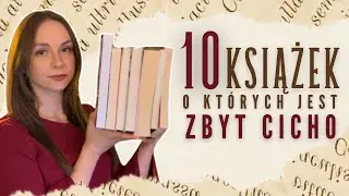 książki, o których booktube milczy, a nie powinien 🗣️📖