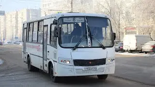 Поездка на автобусе 8 маршрут ПАЗ-320412-05 Вектор гос С902ОР124 г.Красноярск
