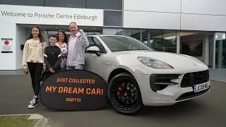 BOTB Winner Stuart Rollo collects his Porsche Macan GTS!