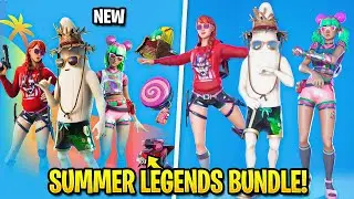 *NEW* SUMMER LEGENDS BUNDLE PACK.! (Unpeely, Summer Fable, Tropical Punch Zoey) Fortnite