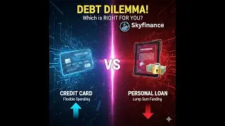 Credit cards vs personal loan (financial knowledge), 2026 by Sky Finance.