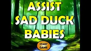 Assist sad duck babies video walkthrough