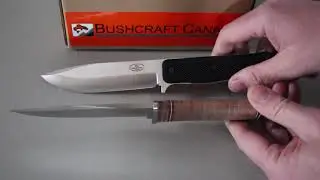 Fallkniven S1x and NL4 comparison by www bushcraftcanada com