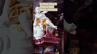 St Peter Church Mainz, #germany Rococo #architecture #shorts #fy #fyp #fypシ #travel #catholicchurch