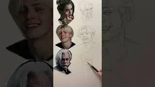 Pencil Drawing | Small Portrait Sketch Practice Today