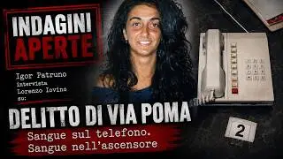 VIA POMA. Sangue sul telefono. Sangue nell'ascensore