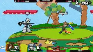 FPS4 Online - Solace (Lloyd) vs. Nible (Ichigo) - Super Smash Flash 2