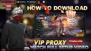 🔥 FF Proxy Server emote show proxy| 100% Working Method ⚡ | Step by Step Guide 📲 #proxyserver #proxy