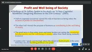 DR. ANAND UPADHAYA ON CORPORATE GOVERNACE AND ETHICS ,IPREMS ,BERHAMPUR ,NEO BUSINESS PRACTICES ,