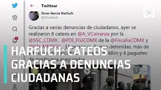 Harfuch: gracias a denuncias ciudadanas se realizaron cateos - S&aacute;bados de Foro