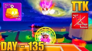 Day - 135 Buddha + TTK + Ghoul V4 Spam Bounty Hunting | Blox Fruits Roblox
