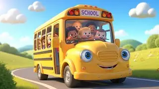 Wheels on the Bus Go Choo Choo | Fun Kids Song | Classic Nursery Rhyme