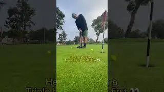 1 Hand 👋 Putting Stroke ⛳️