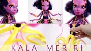 Kala Mer'ri - Monster High doll BOX OPENING & REVIEW