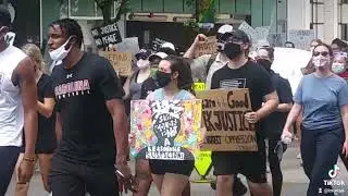 Pandemic History: George Floyd/Black Lives Matter protest